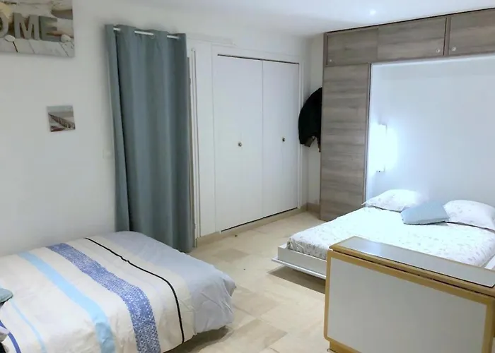 Apartament Loueurdappart - Studio Terrasse, Acces Direct Plage Benoit